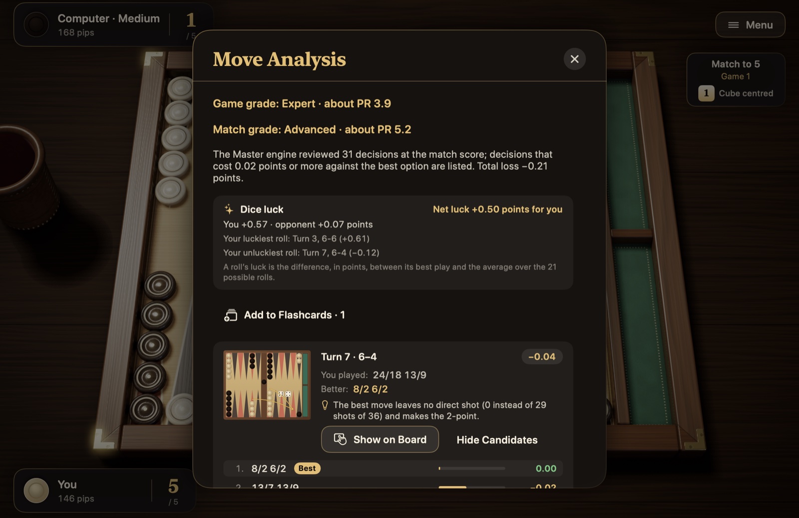 Move analysis
