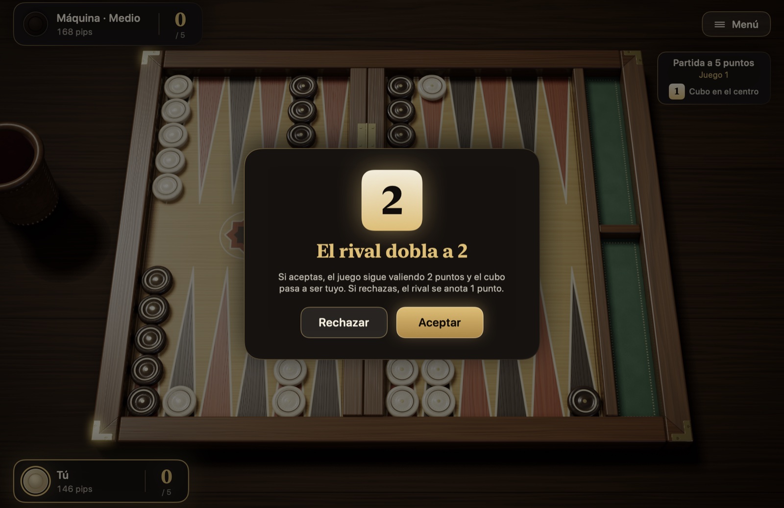 Tarjeta de oferta de doble