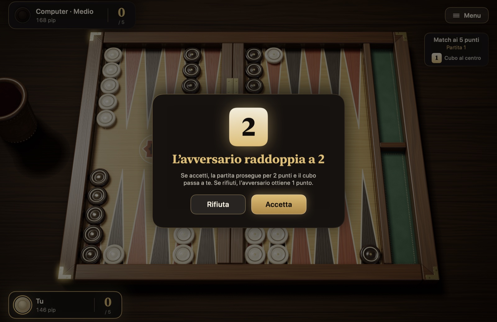 La scheda dell’offerta di raddoppio